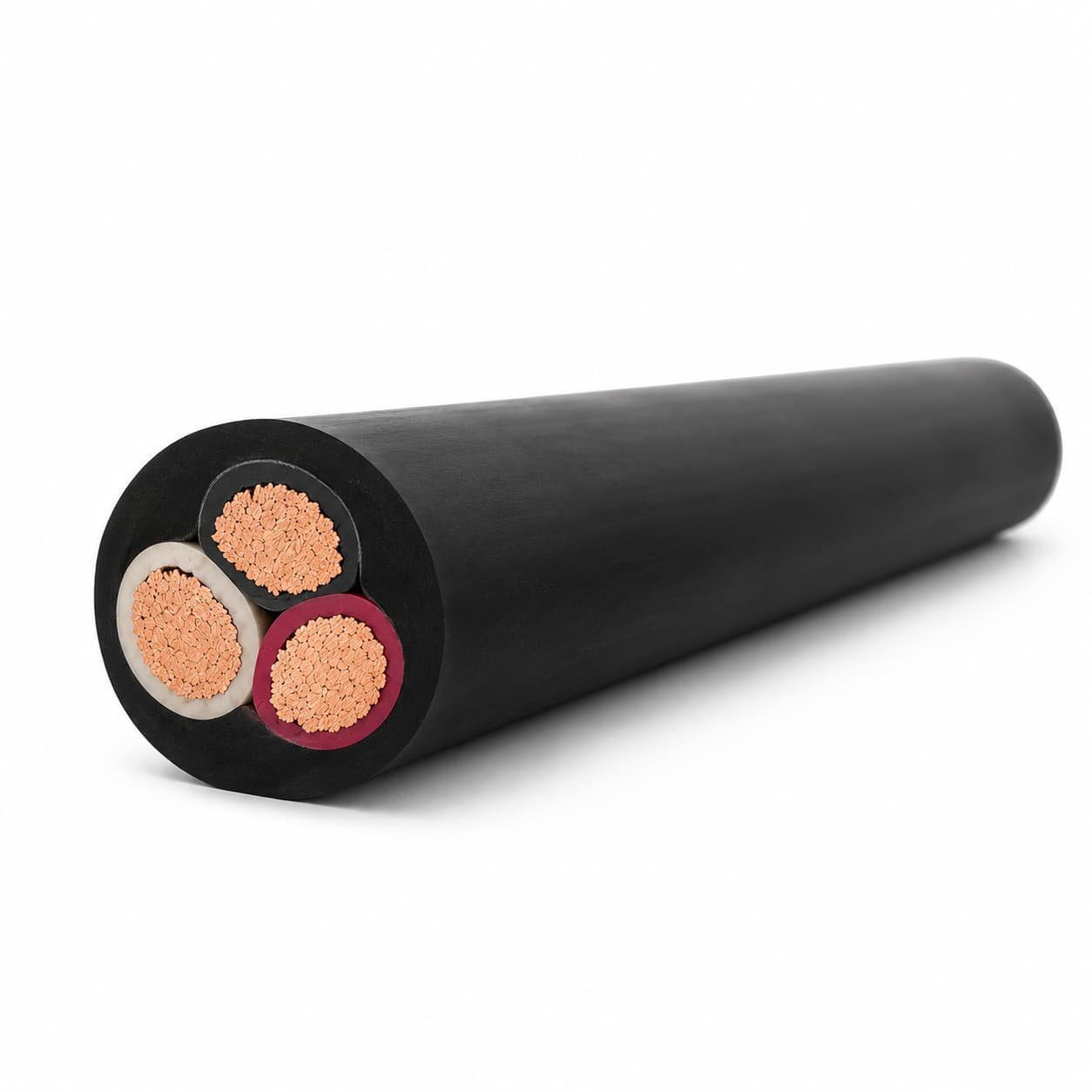 EP rubber insulated chloroprene sheathed flexible cable with 3-core